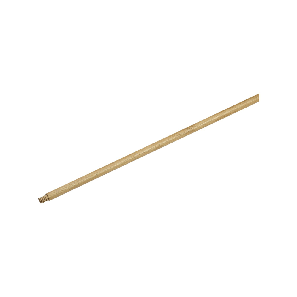 GLOBE COMMERCIAL PRODUCTS INC 4071 Globe Commercial Products Wood Broom Handle, 15/16in x 60in, Beige/Brown