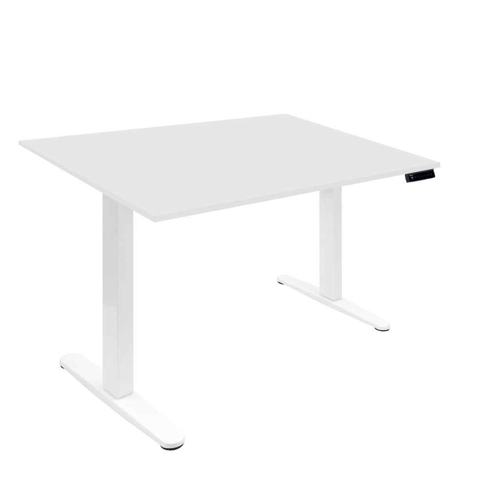 TRANSFORM PARTNERS LLC MI-18117 Mount-It! Electric 48inW Adjustable Height Standing Desk, White