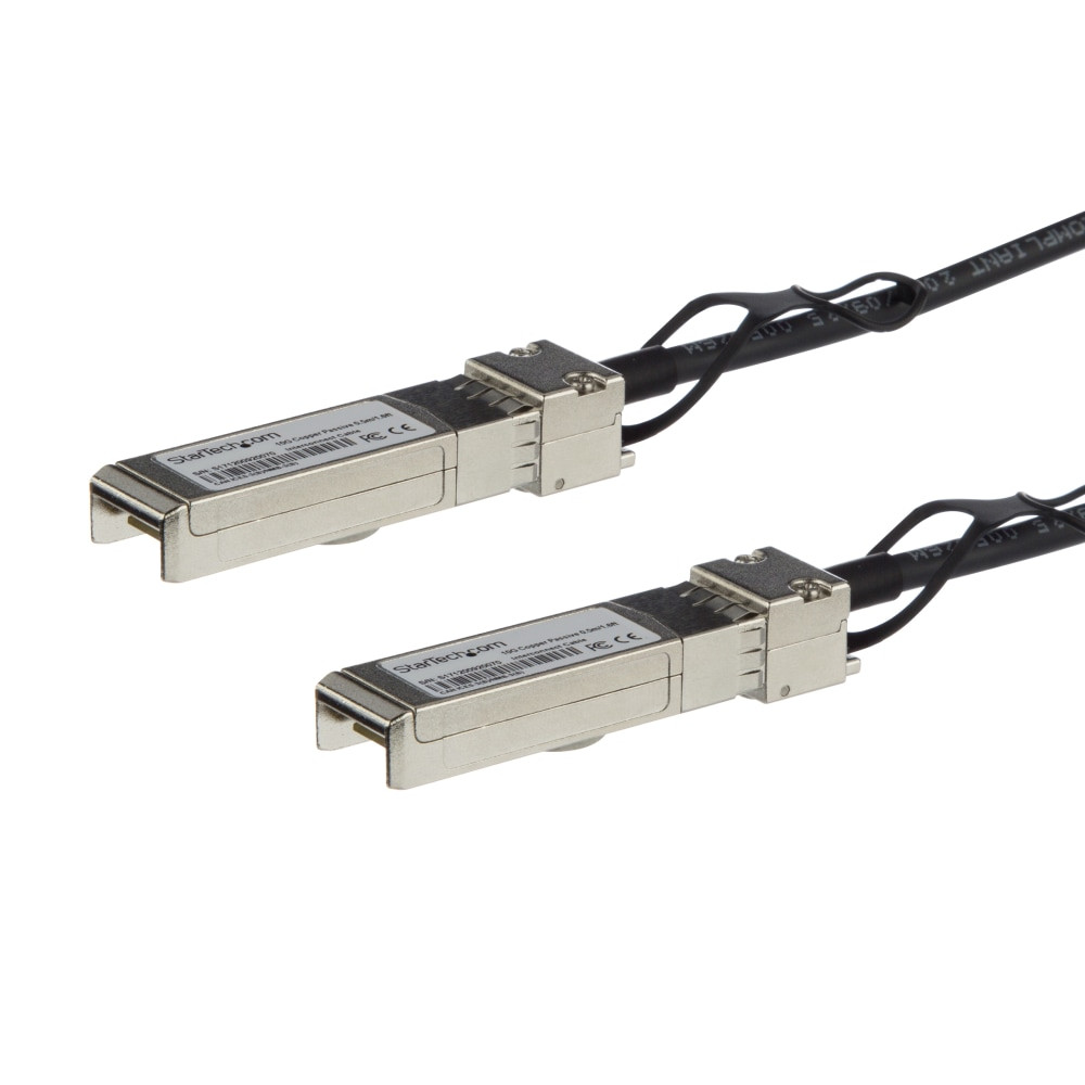 WORKS WITH MSA COMPLIANT SWITCHES: Low power 10GbE DAC also works with switch models from Ubiquiti, D-Link, Netgear, Supermicro, TP-Link and more that accept uncoded modules and transceivers  TECHNICAL SPECS: 1m (3.3ft) | 10 Gbps | Passive Twinax (Copper) | 2 x SFP+ Pluggable Connector | 100 Ohm Impedance | 30 AWG Wire Gauge | PVC Cable Jacket | Hot swappable | MSA Compliant  TESTED FOR OEM HOST COMPATIBILITY: Hot-swappable in Juniper routers and switches  LIFETIME WARRANTY: Backed by a lifetime warranty on the life of the module itself, not the life of your switch; our modules wonT void your OEM warranty and supported by our Tech Advisors 5/24  100% JUNIPER EX-SFP-10GE-DAC-1M COMPATIBLE DAC: 10G direct attach cable works with Juniper switches and is MSA compliant