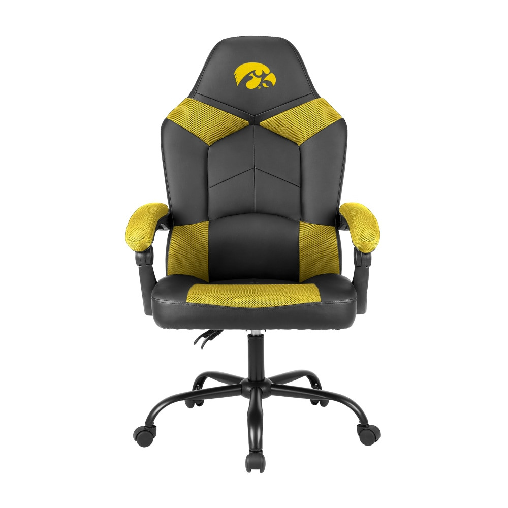 IMPERIAL INTERNATIONAL IMP  135-3018 Imperial NCAA Adjustable Oversized Vinyl High-Back Office Task Chair, University of Iowa