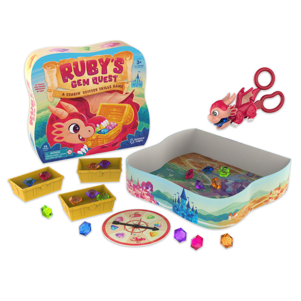 EDUCATIONAL INSIGHTS EI-3087  Rubys Gem Quest Skills Game