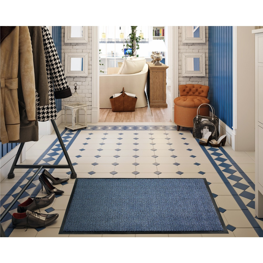 FLOORTEX FR46090DCBLV  Doortex Advantagemat Door Mat, 24in x 36in, Blue