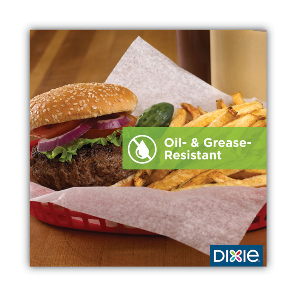 GEORGIA PACIFIC Dixie® GRC1516 All-Purpose Food Wrap, Dry Wax Paper, 15 x 16, White, 1,000 Sheets/Pack, 3 Packs/Carton