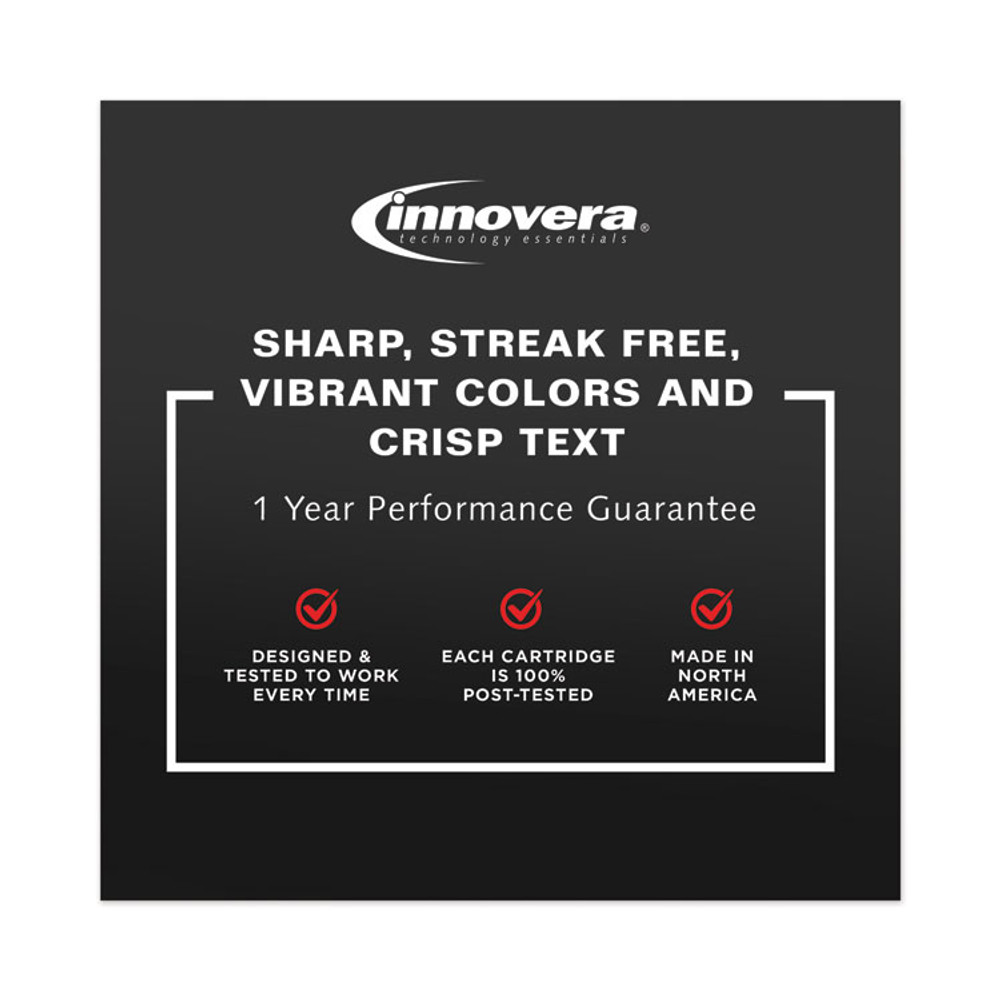 INNOVERA LC75C Remanufactured Cyan High-Yield Ink, Replacement for LC75C, 600 Page-Yield