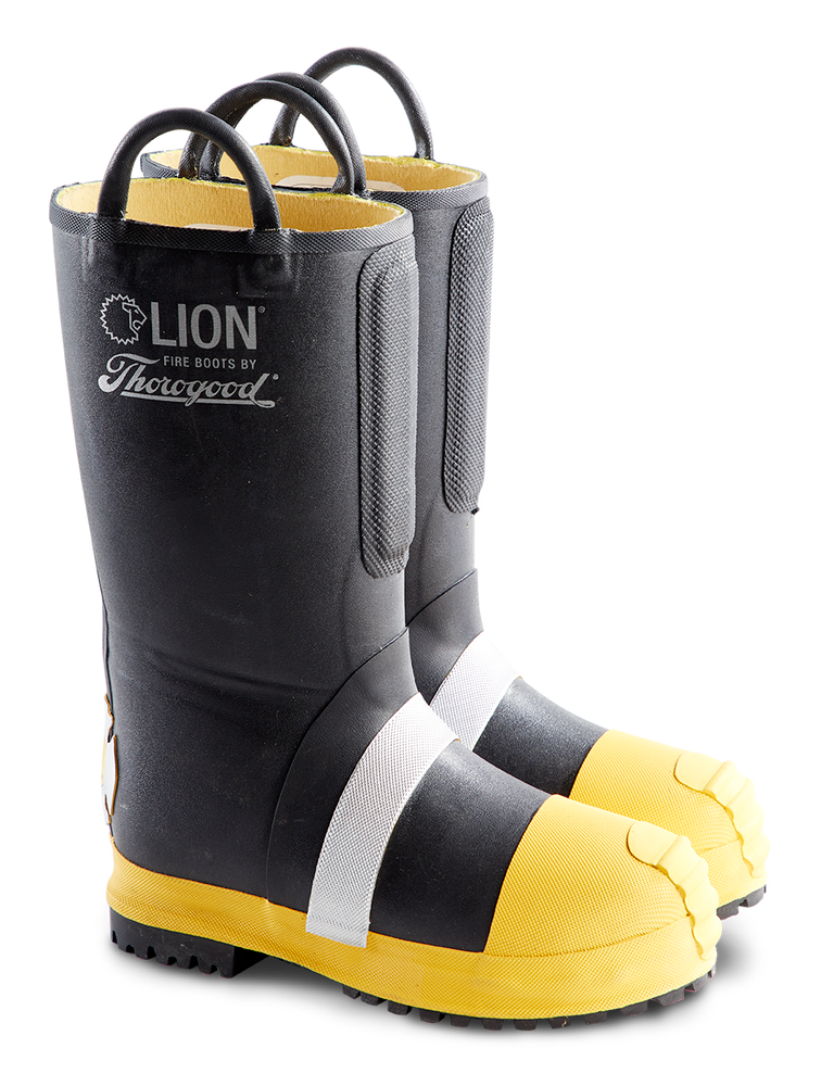 LION Essentials 807-6000-11WW HellFire - 14"" Kevlar Insulated Rubber Boot
