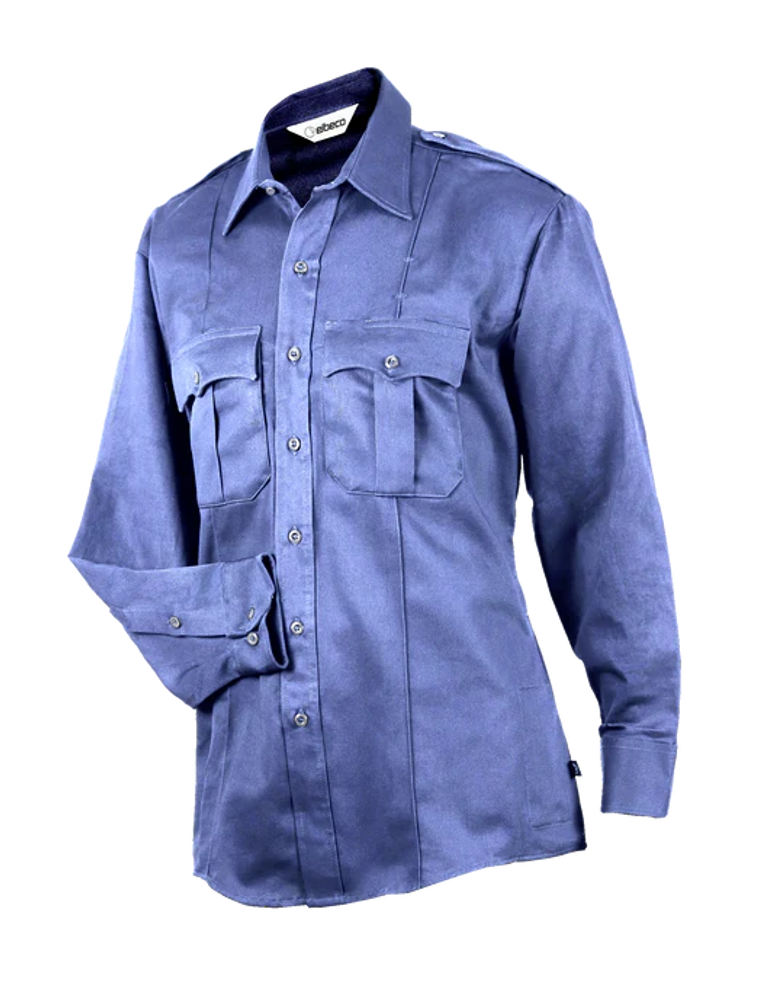 Elbeco SM2000MB+6XL-T HeroShield 100% Cotton Men's Bravo Long Sleeve Shirt
