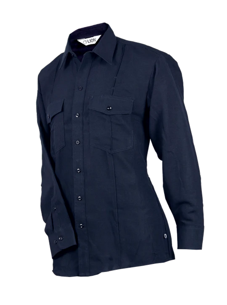 Elbeco SM1002NV+4XL HeroGuard DuPont Nomex Men's Battalion Long Sleeve Shirt