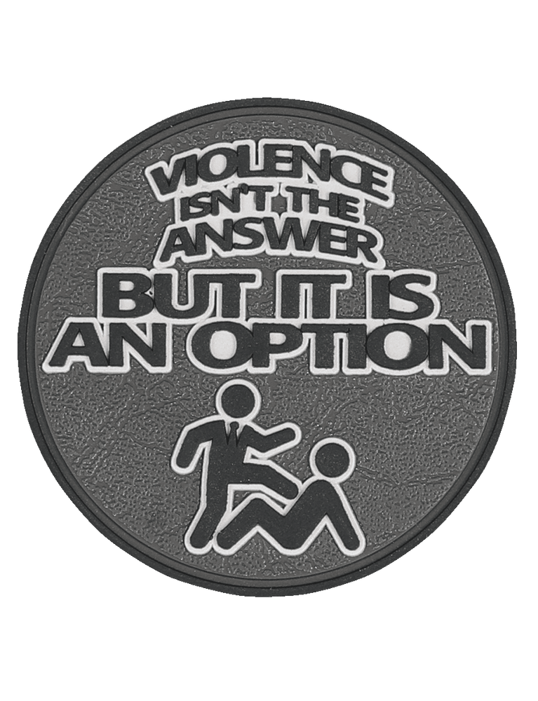 TRU-SPEC 6695000 Violence Isn't Morale Patch (6 PACK)