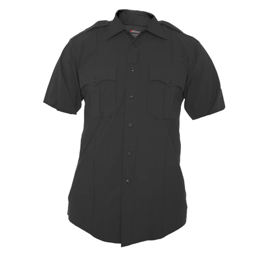 Elbeco 3540N+18.5 CX360 Short Sleeve Shirt-Mens-Black