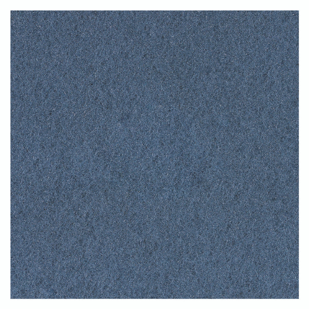 BOARDWALK 4013 BLU Scrubbing Floor Pads, 13" Diameter, Blue, 5/Carton