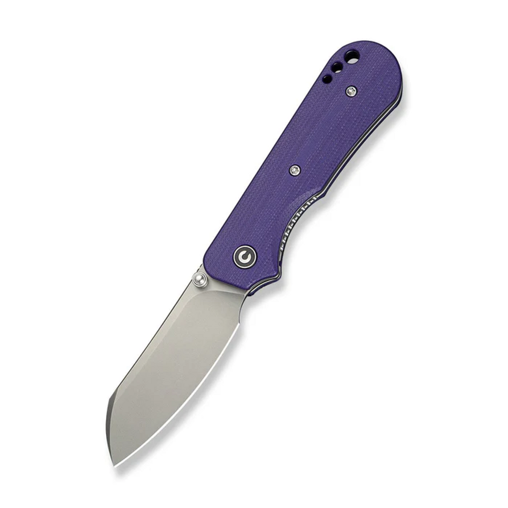 CIVIVI Knives C24055-2 CIVIVI Crabby Thumb Stud Knife Purple G10 Handle