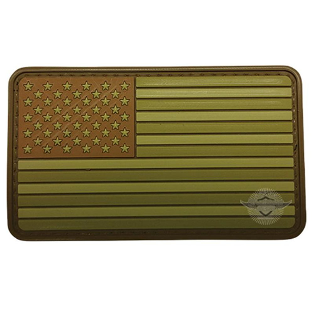 TRU-SPEC 6799000 U.S. Flag Subdued Multi Morale Patch (6 PACK)