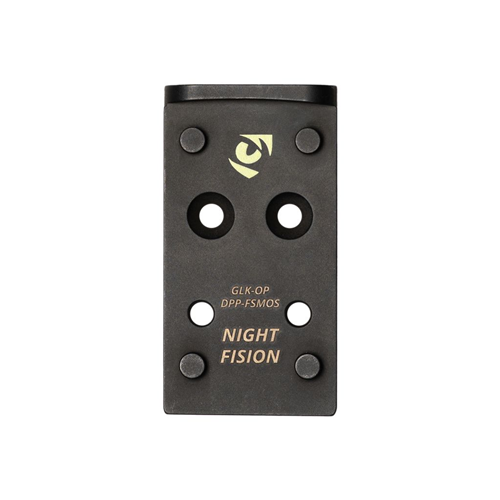 Night Fision GLK-OP-DPP-FSMOS NF Red Dot Plate: Delta Point Pro to Glock Full Size MOS