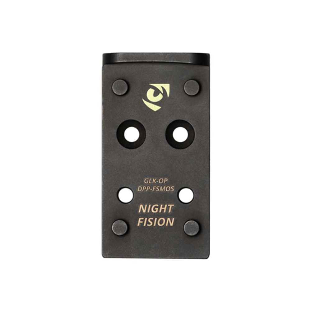 Night Fision GLK-OP-DPP-FSMOS NF Red Dot Plate: Delta Point Pro to Glock Full Size MOS