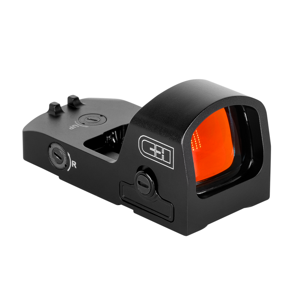 C&H Precision RD-CZ-DMO-RD-MR C&H Direct Mount Optic for CZ Optics Ready Pistols (P10, Shadow 2) Red Multi Reticle