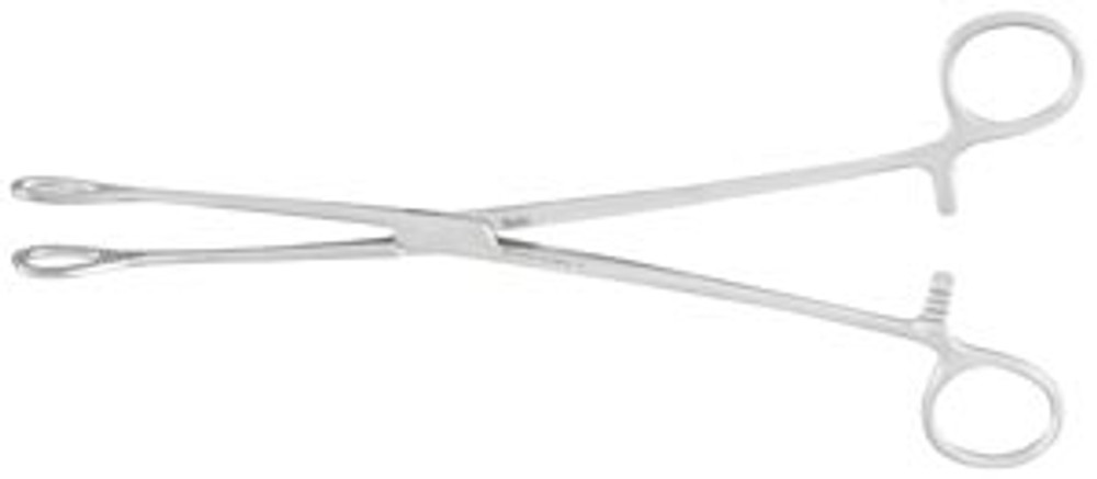 Integra Miltex  7-600M Sponge Forceps, 9½", Serrated, Straight (DROP SHIP ONLY)