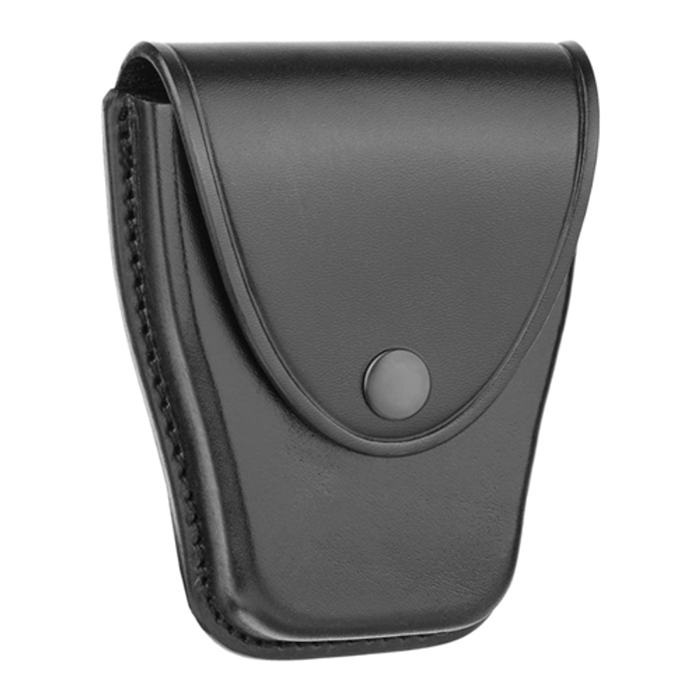 Dutyman A8811B Plain Leather Standard Closed Single Cuff Case - ASP Ultra Cuffs