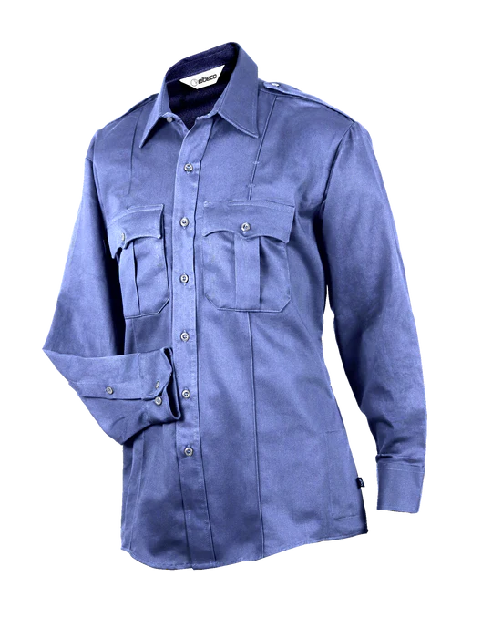 Elbeco SM2000MB+L-T HeroShield 100% Cotton Men's Bravo Long Sleeve Shirt