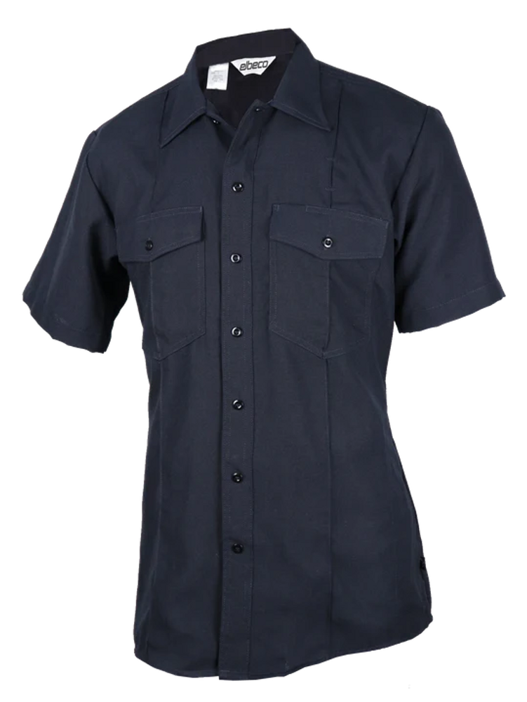 Elbeco SM1003NV+4XL HeroGuard DuPont Nomex Men's Battalion Short Sleeve Shirt