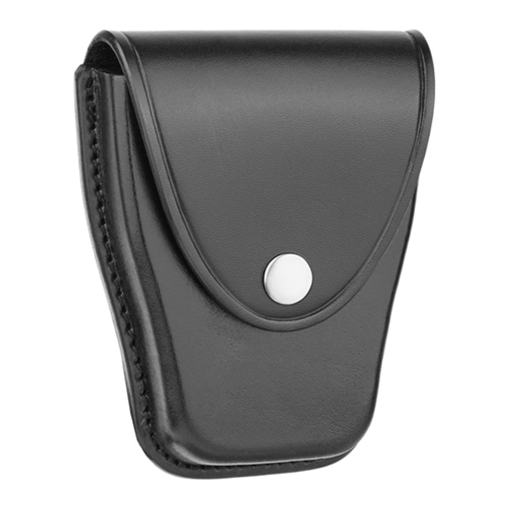 Dutyman A8811N Plain Leather Standard Closed Single Cuff Case - ASP Ultra Cuffs