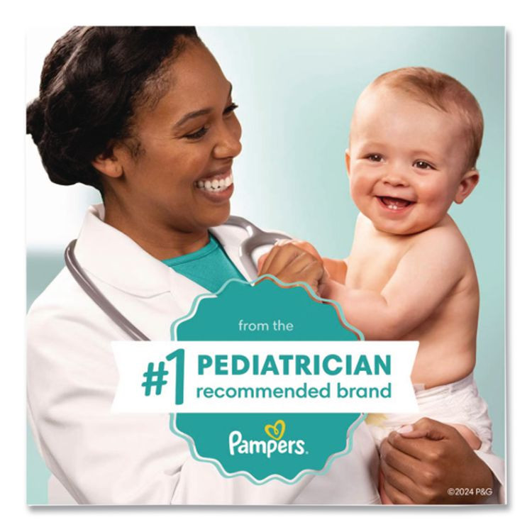 PROCTER & GAMBLE Pampers® 87076EA Sensitive Baby Wipes, 1-Ply, 6.8 x 7, Unscented, White, 56/Pack