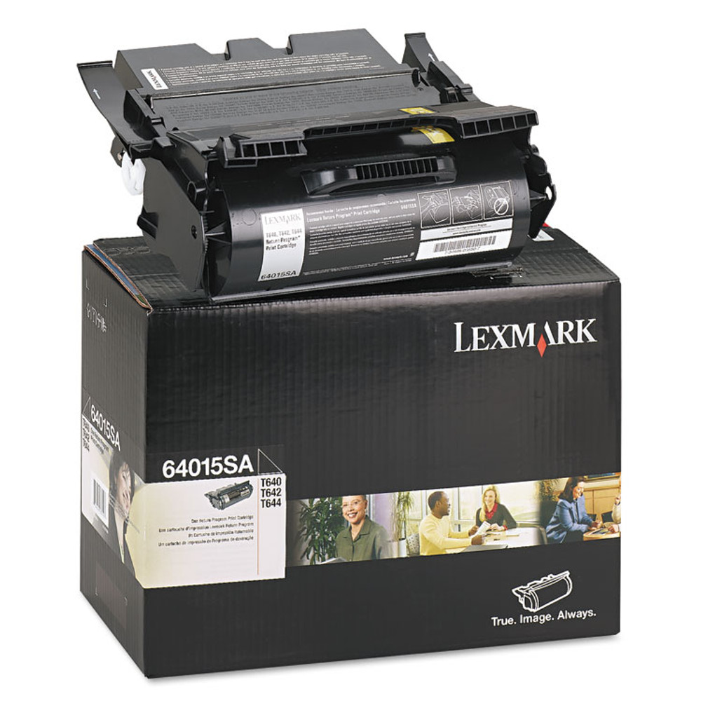 LEXMARK INT'L, INC. 64015SA 64015SA Return Program Toner, 6,000 Page-Yield, Black