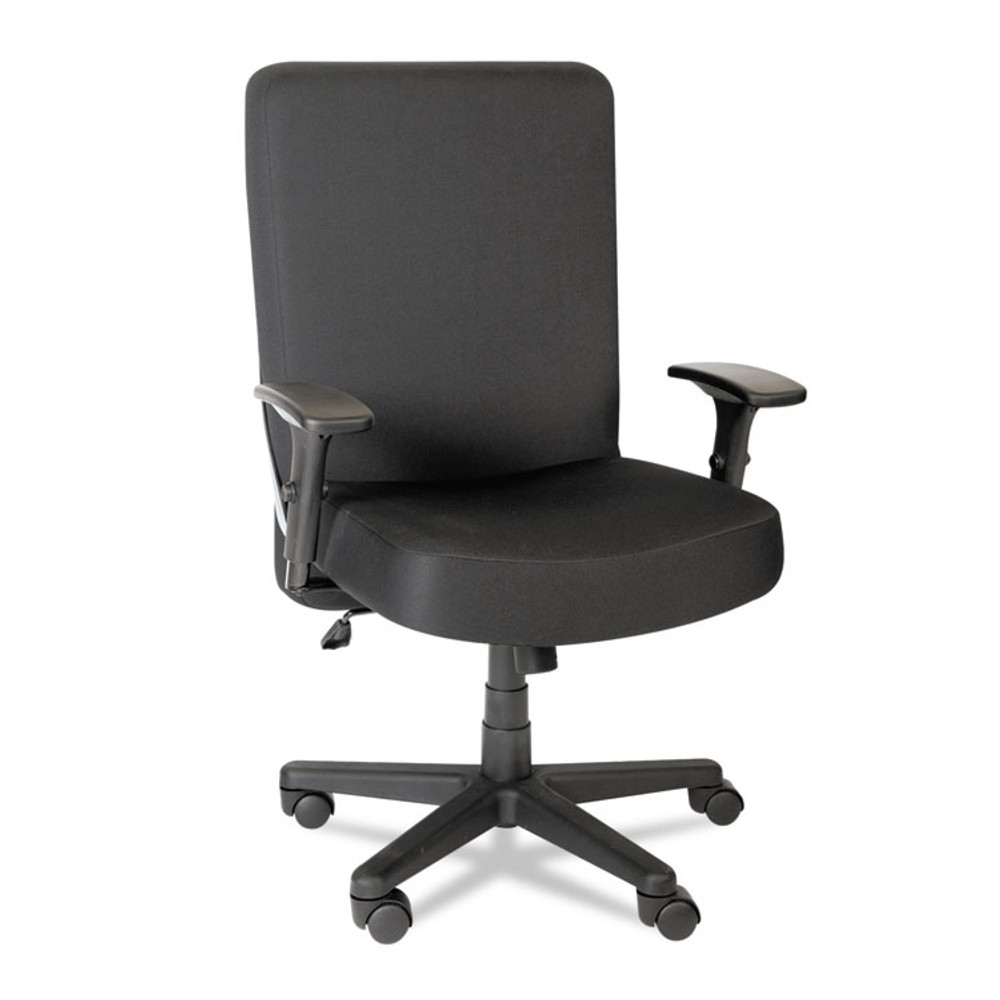 ALERA CP110 Alera XL Series Big/Tall High-Back Task Chair, Supports Up to 500 lb, 17.5" to 21" Seat Height, Black