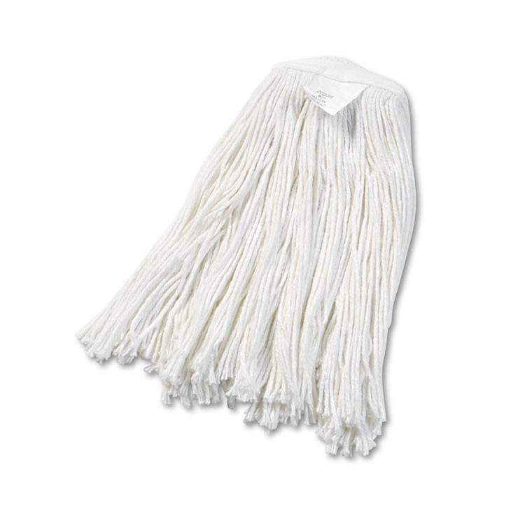 BOARDWALK 2020REA Cut-End Wet Mop Head, Rayon, #20, White