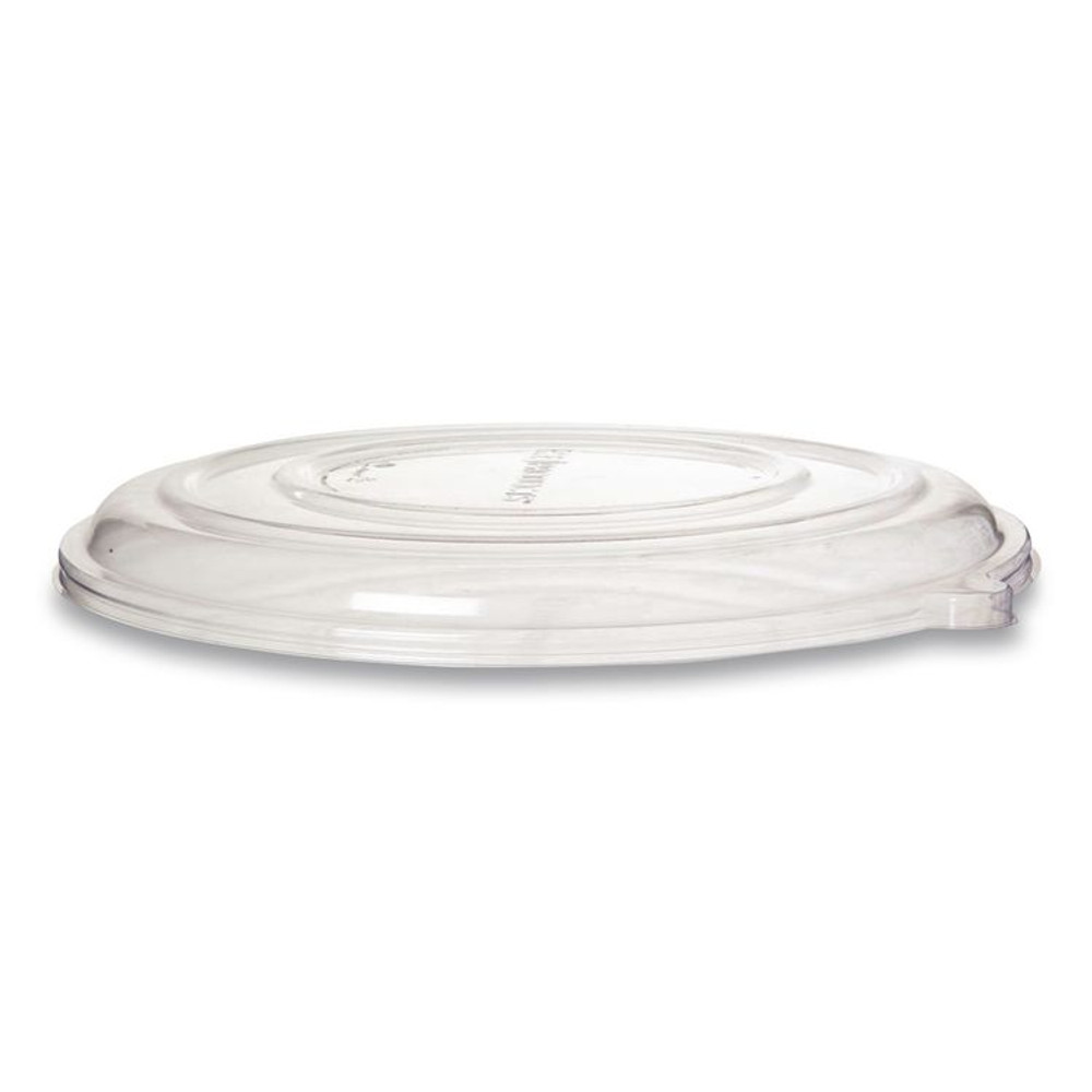 ECO-PRODUCTS,INC. EPSCPTR14LID 100% Recycled Content Pizza Tray Lids, 14 x 14 x 0.2, Clear, Plastic, 50/Carton