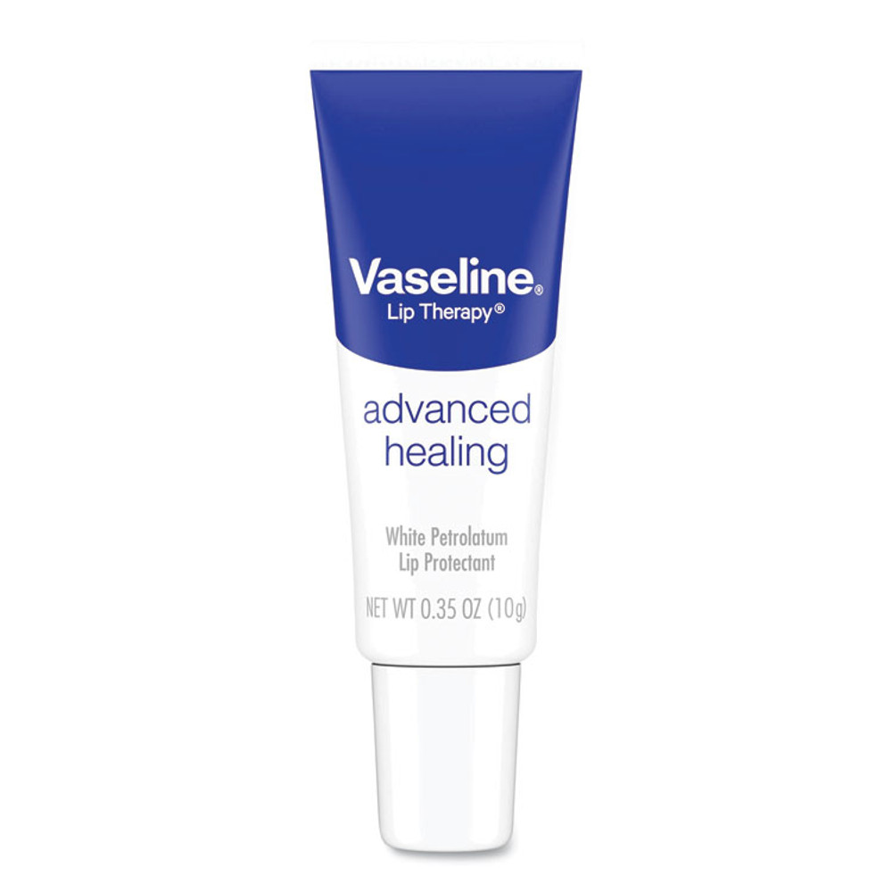 UNILEVER Vaseline® 75000CT Lip Therapy Advanced Lip Balm, Original, 0.35 oz Tube, 72/Carton