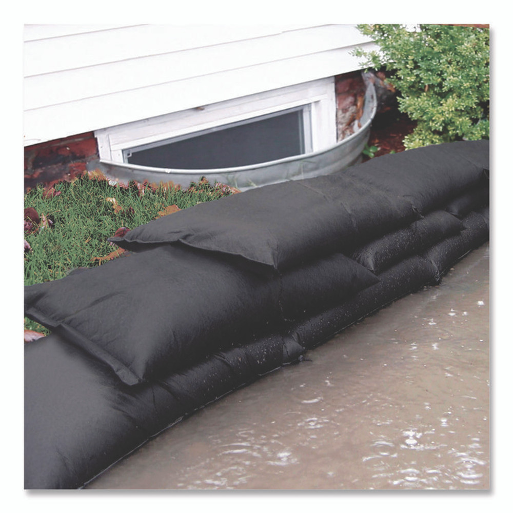 ABSORBENT SPECIALTY PRODUCTS Quick Dam QD12246ES Flood Bags, 12" x 24" x 3.5", 6 Bags/Pack