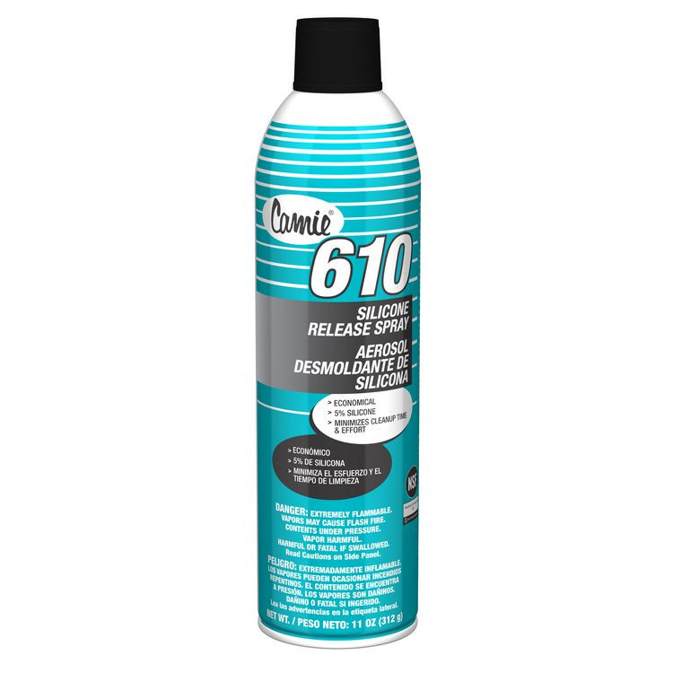 PLZ CORP Camie® 610 610 Silicone Release Agent, 11 oz Aerosol Can, 12/Carton