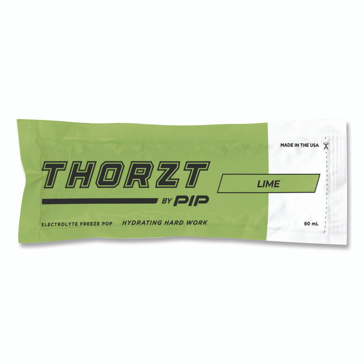 PROTECTIVE INDUSTRIAL PRODUCTS INC THORZT by PIP POPMIXCLASS Electrolyte Freeze Pops, Assorted Flavors, 3 oz Tube, 10 Tubes/Bag, 15 Bags/Carton