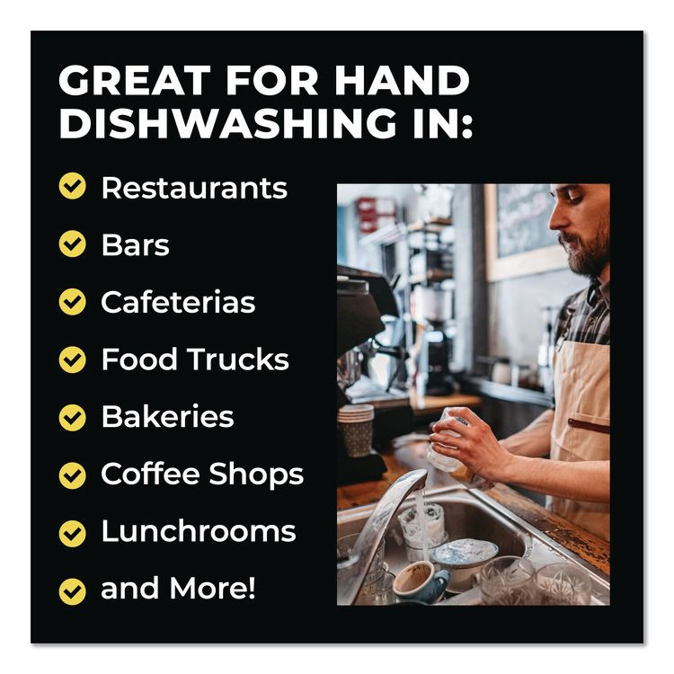 SUNSHINE MAKERS, INC. Simple Green® 4101128 Pro Dish Soap, Sparkling Citrus Scent, 1 gal Bottle, 4/Carton