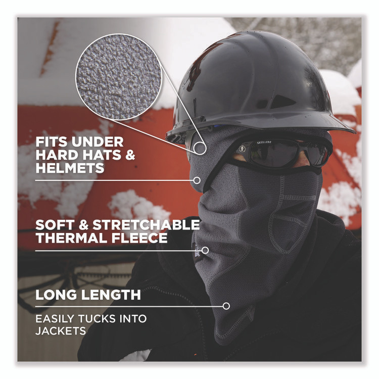 TENACIOUS HOLDINGS, INC. ergodyne® 16833 N-Ferno 6823 Hinged Balaclava Face Mask, Fleece, One Size Fits Most, Realtree Edge