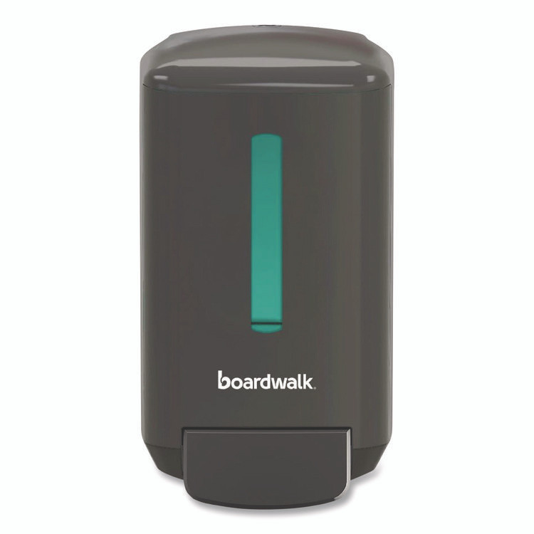 BOARDWALK 8350BK Manual Liquid Soap Dispenser, 5.8 x 10.3 x 3.9, Black