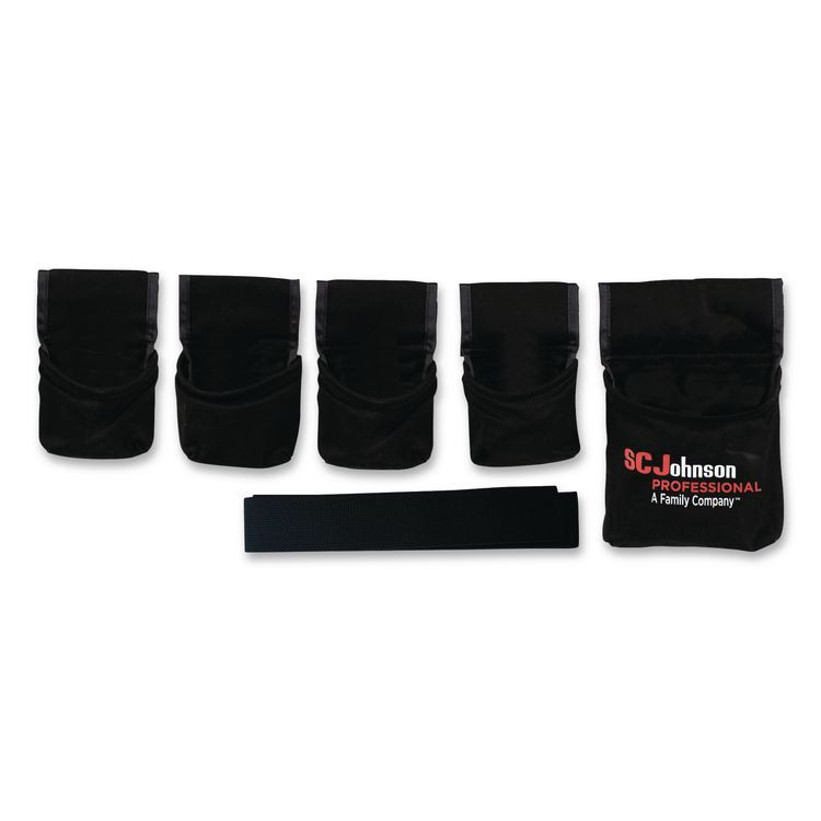 SC JOHNSON Professional® TSBELT TruShot 2.0 Belt, 43" to 44" Waist x 46" Long, Nylon Belt, Hook-and-Loop Fastener, Black