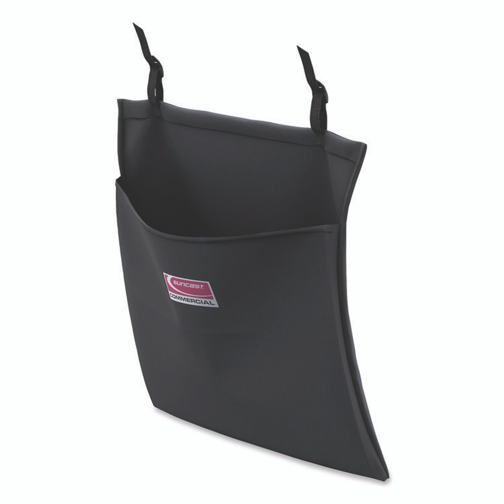 SUNCAST CORPORATION Commercial® HKCBAG01D Amenity Bag for Suncast Commercial Full-Size and Compact-Size Housekeeping Carts, 2 gal, 19.5" x 1.51" x 21.36", Black