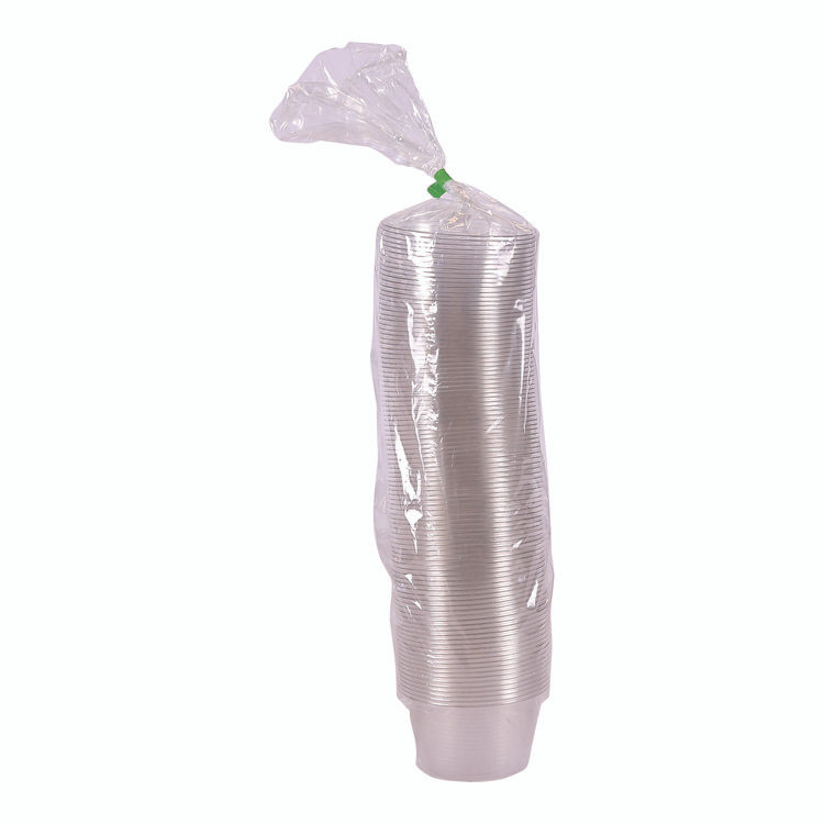 ECO-PRODUCTS,INC. EP-PC300 Renewable and Compostable Portion Cups, 3 oz, Plastic, Clear, 100/Pack, 20 Packs/Carton