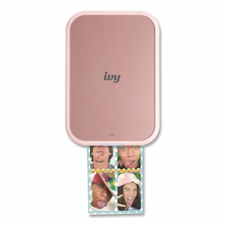 INNOVERA Canon® 5452C017 IVY 2 Wireless Photo Printer, Pink