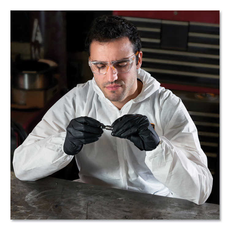 SMITH AND WESSON KleenGuard™ 49116 A20 Breathable Particle Protection Coveralls, Zip Closure, 3X-Large, White