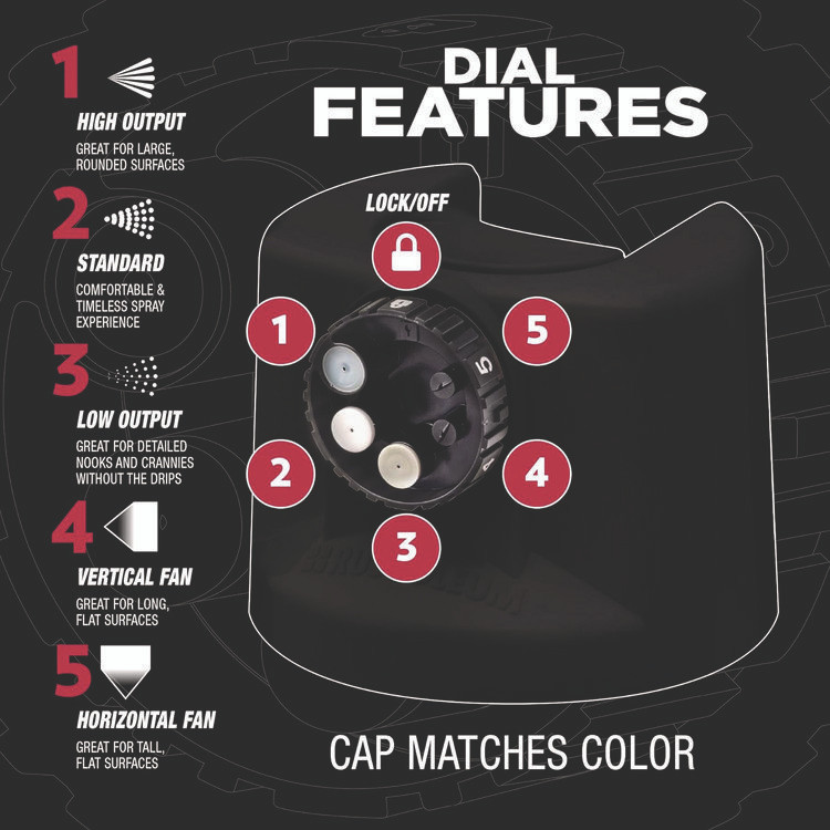 RUST-OLEUM CORPORATION 376855 Stops Rust 5-in-1 Spray Paint, Flat Black, 12 oz Aerosol Can, 6/Carton