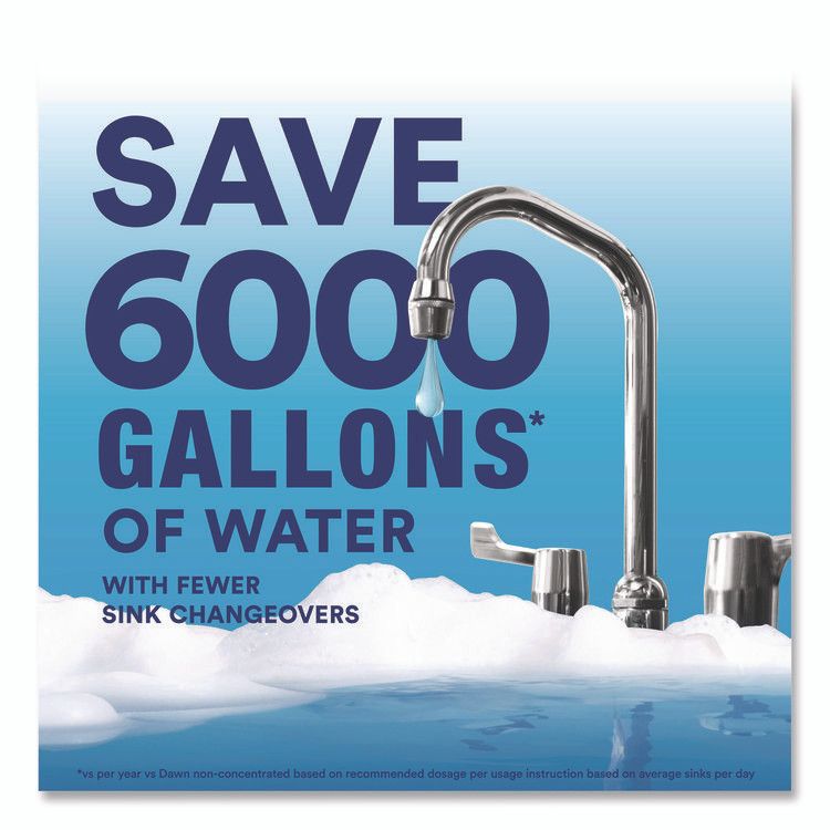 PROCTER & GAMBLE Dawn® Professional 08309PL Manual Pot and Pan Dish Detergent, 3.78 L Pump Bottle, 132/Pallet