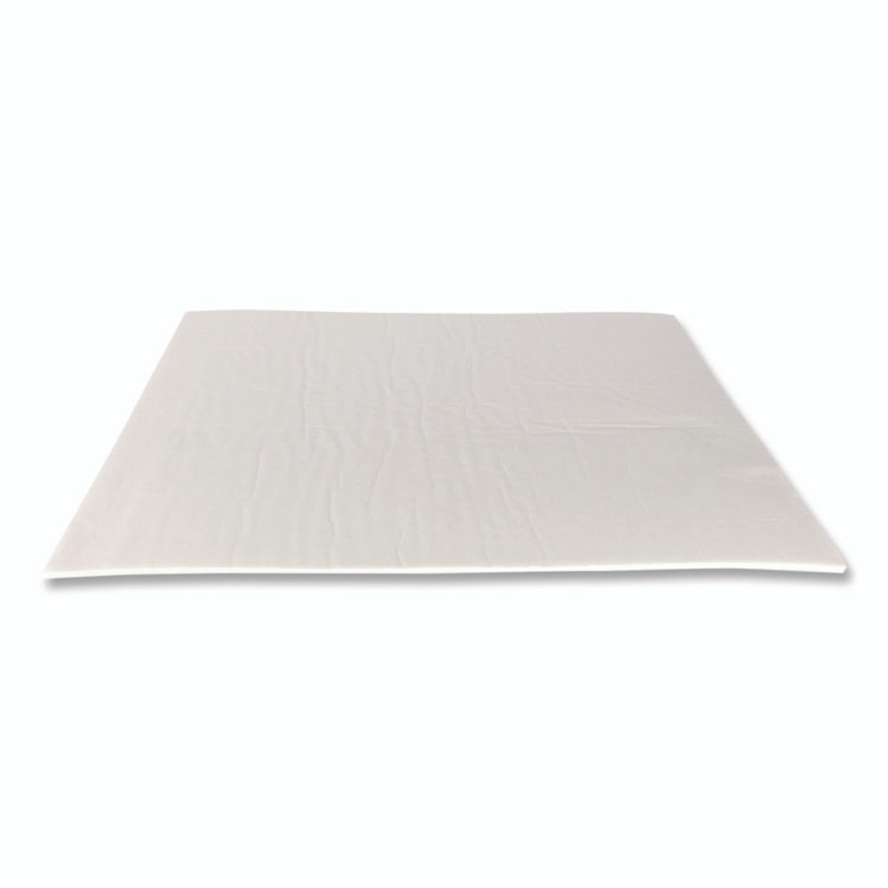 ABSORBENT SPECIALTY PRODUCTS Quick Dam PUCH50 Mighty Mat Heavy Absorbent Pads, 9 gal, 16" x 18", 50/Box