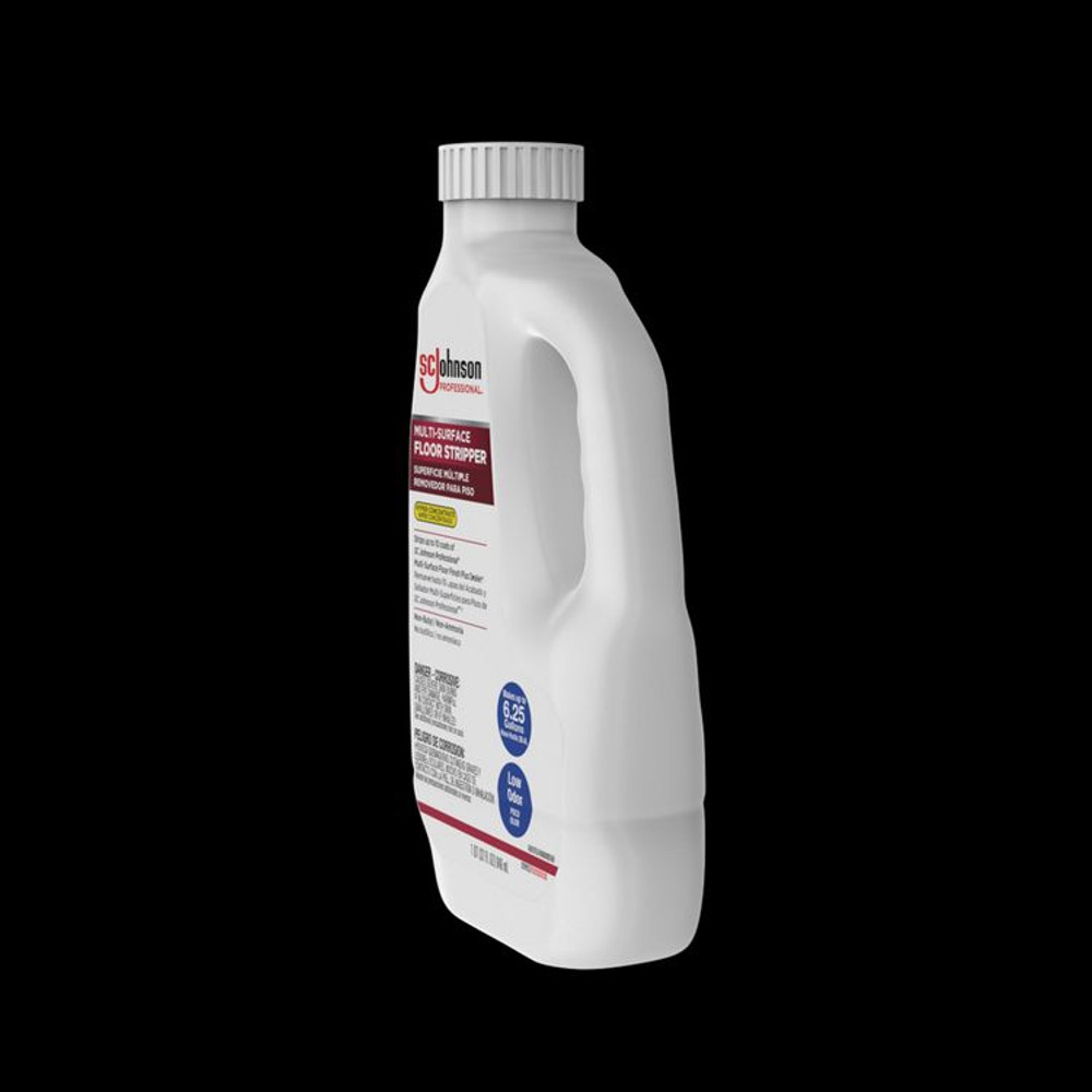 SC JOHNSON Professional® 680078 Hyper Concentrate Floor Stripper, Fresh Scent, 32 oz Bottle, 6/Carton