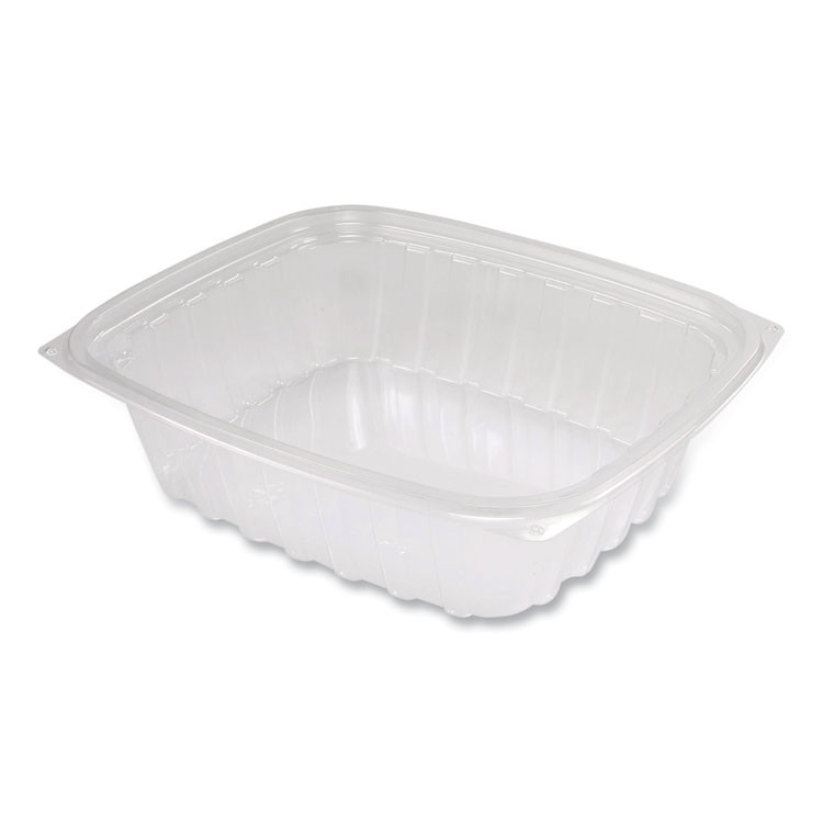 DART C24DER ClearPac Containers, 24 oz, 6.5 x 7.5 x 2, Clear, Plastic, 63/Pack, 8 Pack/Carton