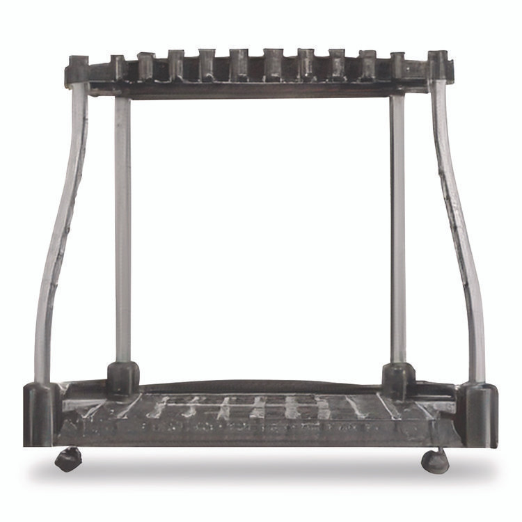 RUBBERMAID 2140834 FastTrack Garage Tool Tower Rack, Plastic, Holds Up to 40 Tools, 38" x 20.5" x 34.4", Black