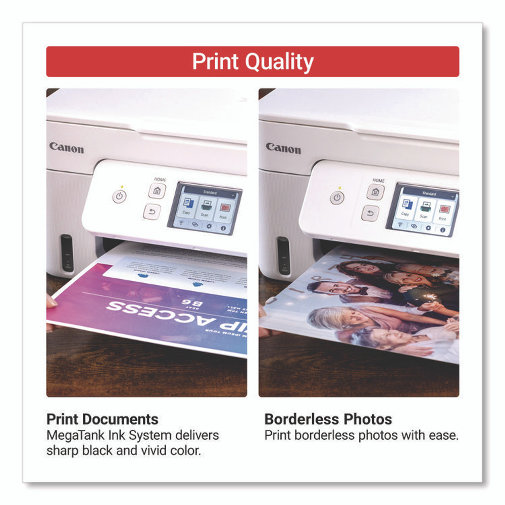 INNOVERA Canon® 6706C022 MegaTank PIXMA G3290 All-in-One Wireless Inkjet Printer, Copy/Print/Scan