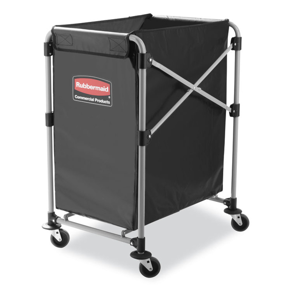 RUBBERMAID COMMERCIAL PROD. 1881783CT Replacement X-Cart Bag for Rubbermaid Commercial 1881750, Black, 2/Carton