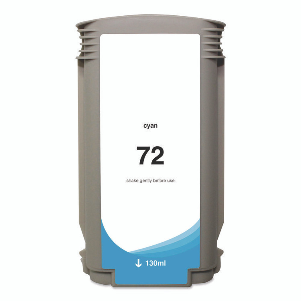 CLOVER IMAGING GROUP WH72C Remanufactured Cyan High-Yield Ink, Replacement for 72 (C9371A), 130 mL